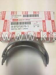 Вкладыши коренные 4HK1/6HK1/4HG1/4HЕ1 ISUZU NPR75 (к-т , 2шт) 8973720761